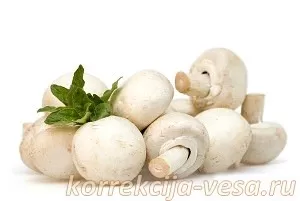 Ингредиенты для гречки с грибами в мультиварке